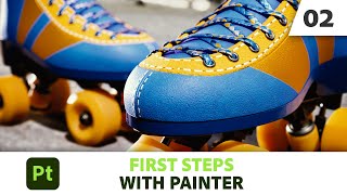 Substance 3D Painter First Steps: 02  Painting Dirt & Stitching | Adobe Substance 3D