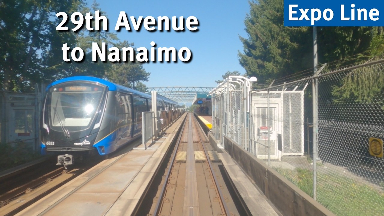 Vancouver SkyTrain - 29th Avenue to Nanaimo [Expo Line] | Station-to-Station Ride