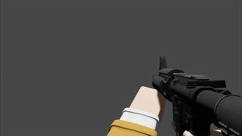 Roblox short animation:M4 reload