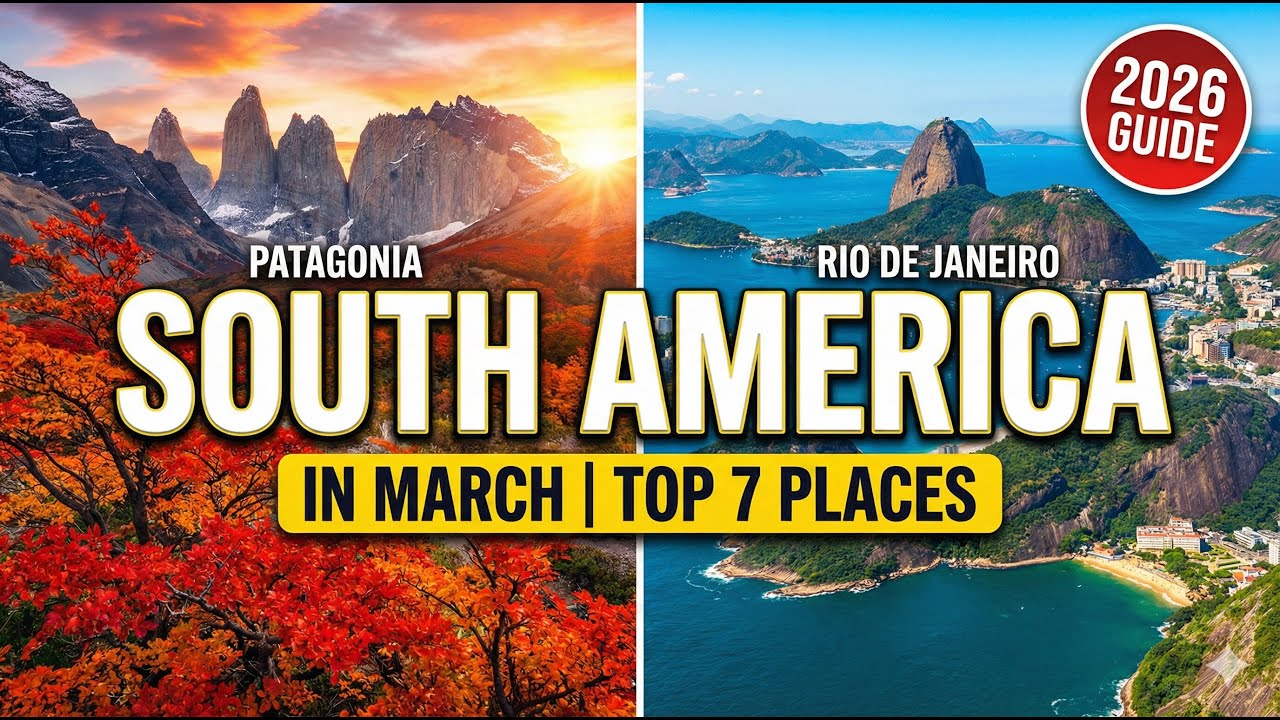7 Best Places to Travel in South America in March | Travel Guide