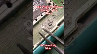 Nokia 216,215,206,105new Charging Ldo ic Bypass || #shorts #ytshorts #mobilerepairing