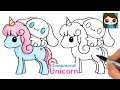 How to Draw Cinnamoroll Riding a Unicorn