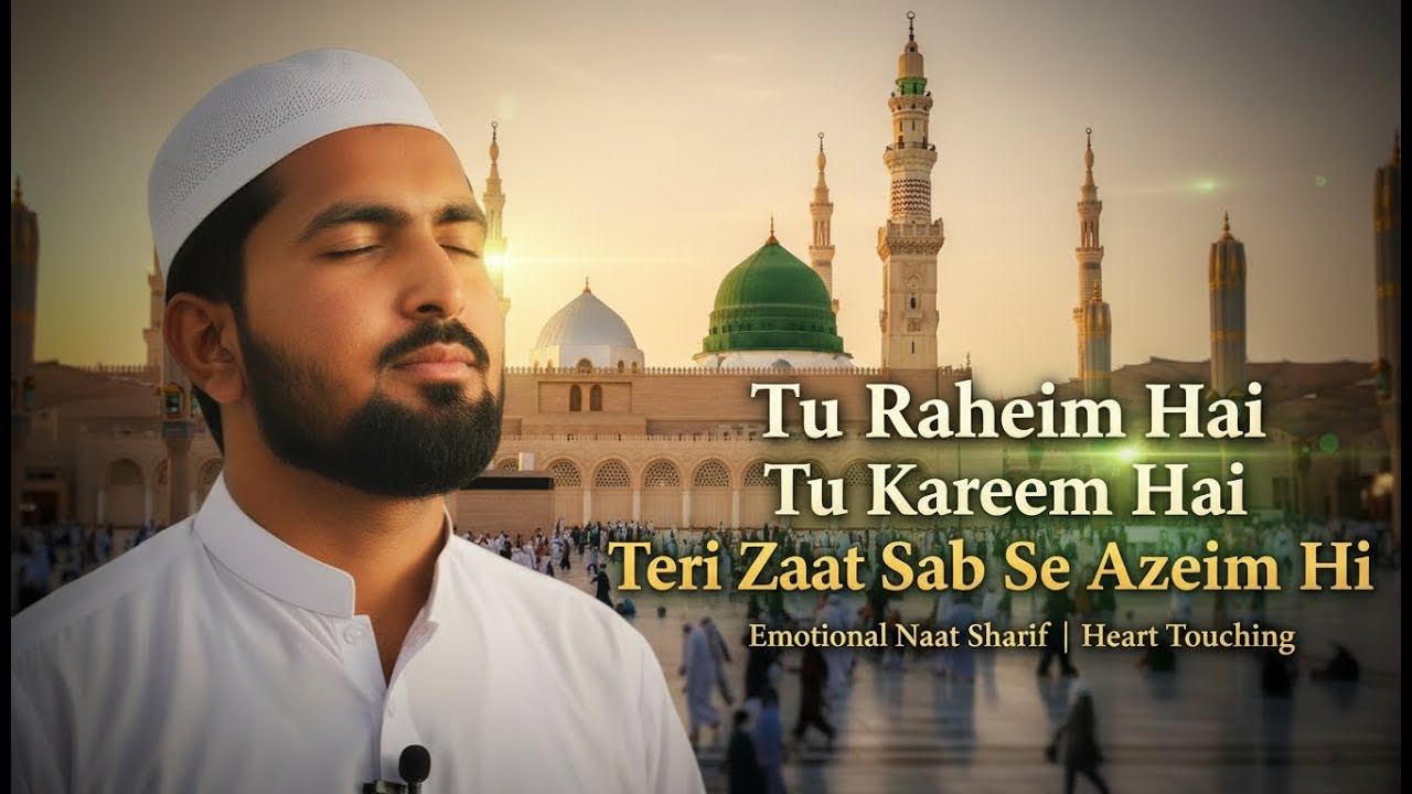 Tu Raheem Hai Tu Kareem Hai Teri Zaat Sab Se Azeem Hai - Emotional Naat | Ghulam Mustafa