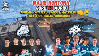 FULL MATCH !! EVOS DIVINE VS OLD STARS SKOR AKHIR 2-0 FREE FIRE SQUAD SHOWDOWN MATCHDAY 4