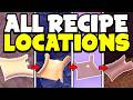 All Recipe Locations in Slime RNG Roblox (Crafting)