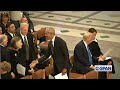 Former President Arrive at Jimmy Carter State Funeral