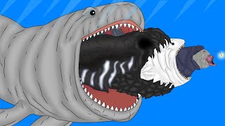 Fish Eat Fish Size Comparison Ending Bloop Diet Eat Space Bloop - Bloop Eat Bloop