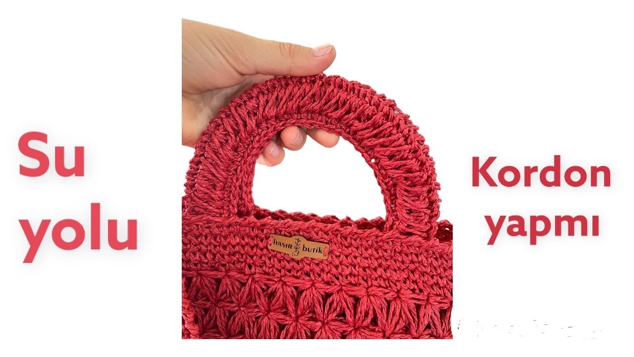 Su yolu modeli kordon yapımı
