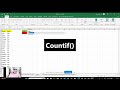 COUNTIF Formula Made Simple in Excel | Telugu Tutorial