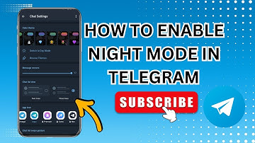 How to Enable Night Mode in Telegram 2025