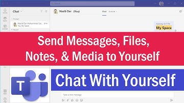 Chat With Yourself In Teams | How To Pin Yourself In Teams Chat | Send Message To Myself In Teams