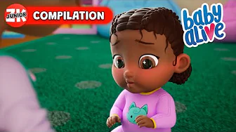 Tilly Takes Her Medicine! | Baby Alive | Episode Compilation | ZeeKay Junior