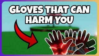 Glove abilities that can HARM you when you're using them! | Slap Battles | Roblox