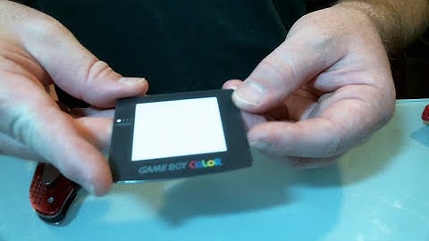 How to Replace a Game Boy Color Screen Lens – Easy GBC Repair Tutorial