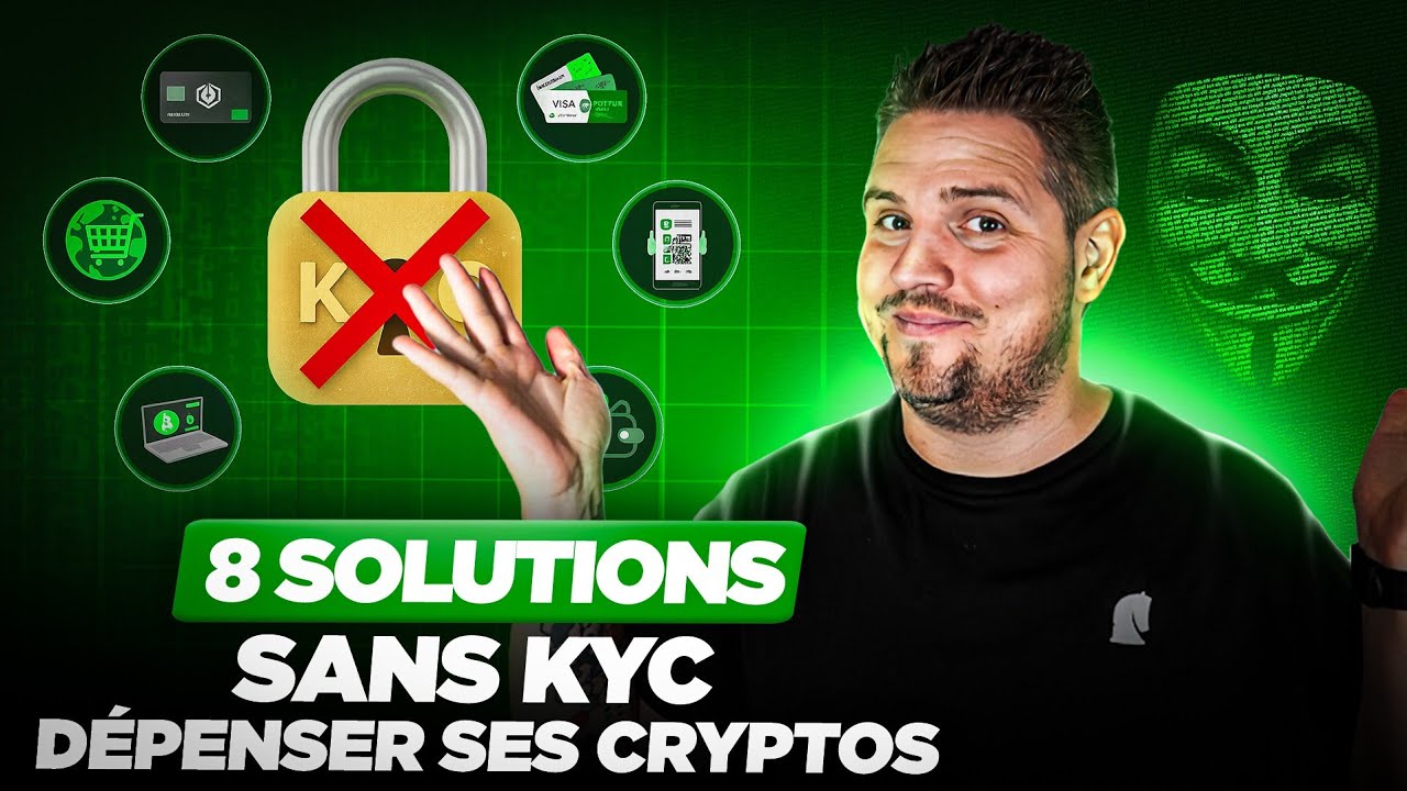 8 solutions pour dépenser VOS cryptos sans KYC !