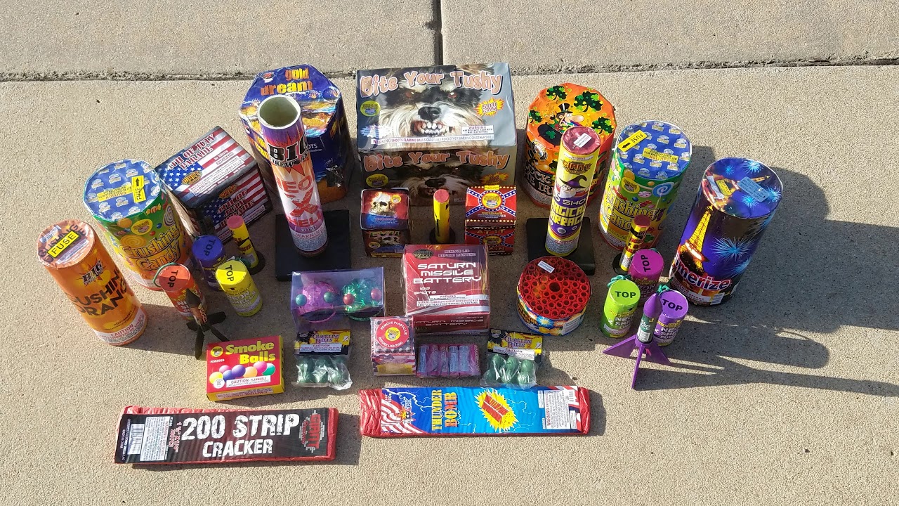Firework Stashes of 2018!