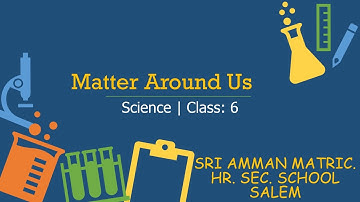 6th | Science | Matter Around Us | Video No.18