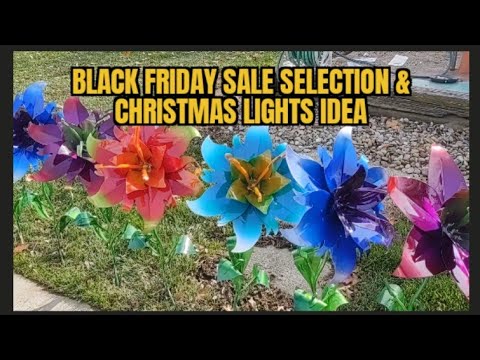 Black Friday Sale Selection & Christmas Lights Idea  YouTube
