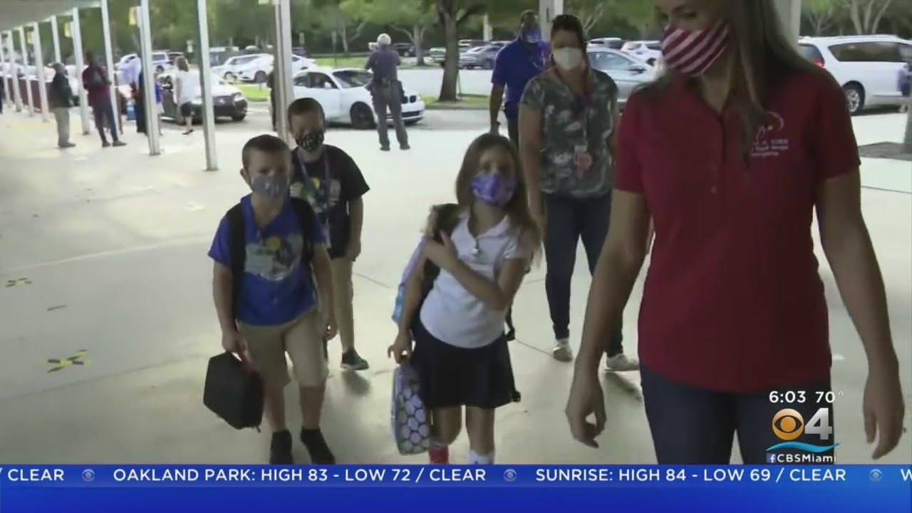 New Mask Rules For Miami-Dade, Broward Public Schools - YouTube