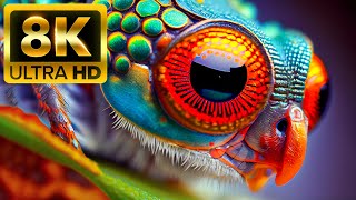 JOURNEY INTO THE WILDLIFE In Stunning 8K Ultra HD On Your 8K TV With Soothing Relaxing Music