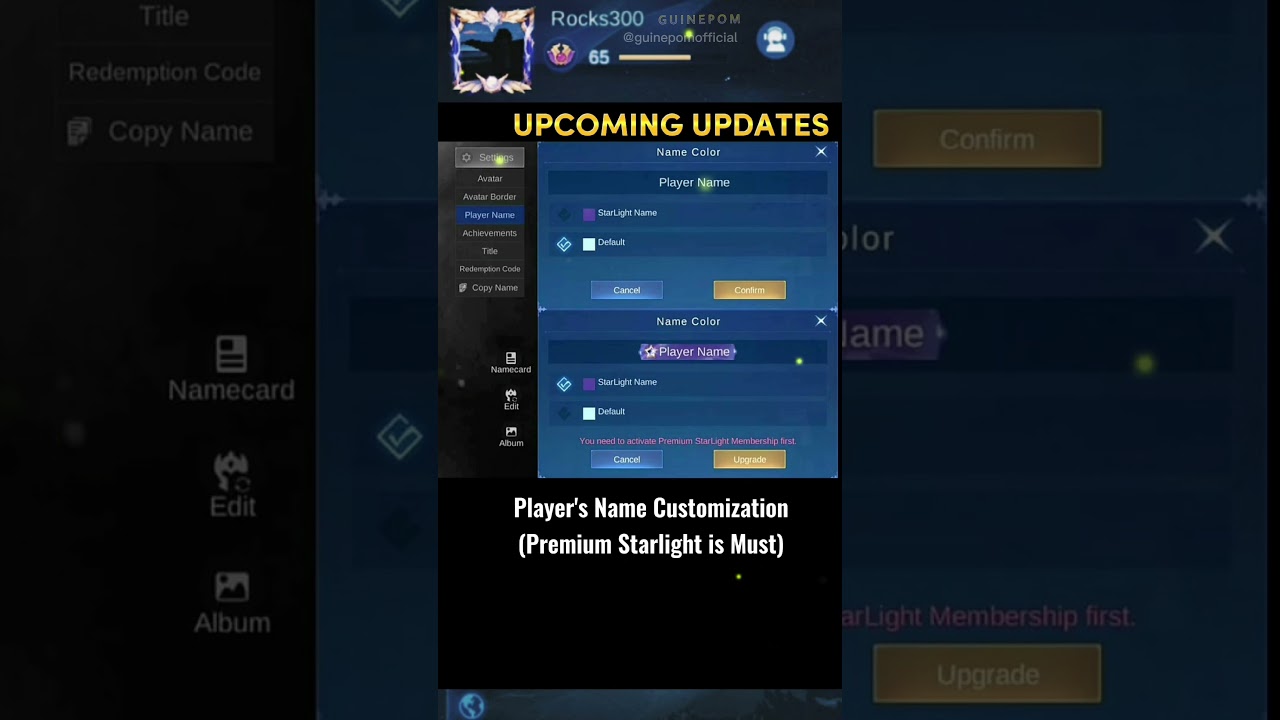 2023 CHANGE THE COLOR of your name | Player's Name (IGN) CUSTOMIZATION