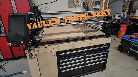 CNC Vacuum for my Onefinity - first test and some other stuff