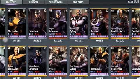 Injustice ios hack all the characters in the game 50 elite 7