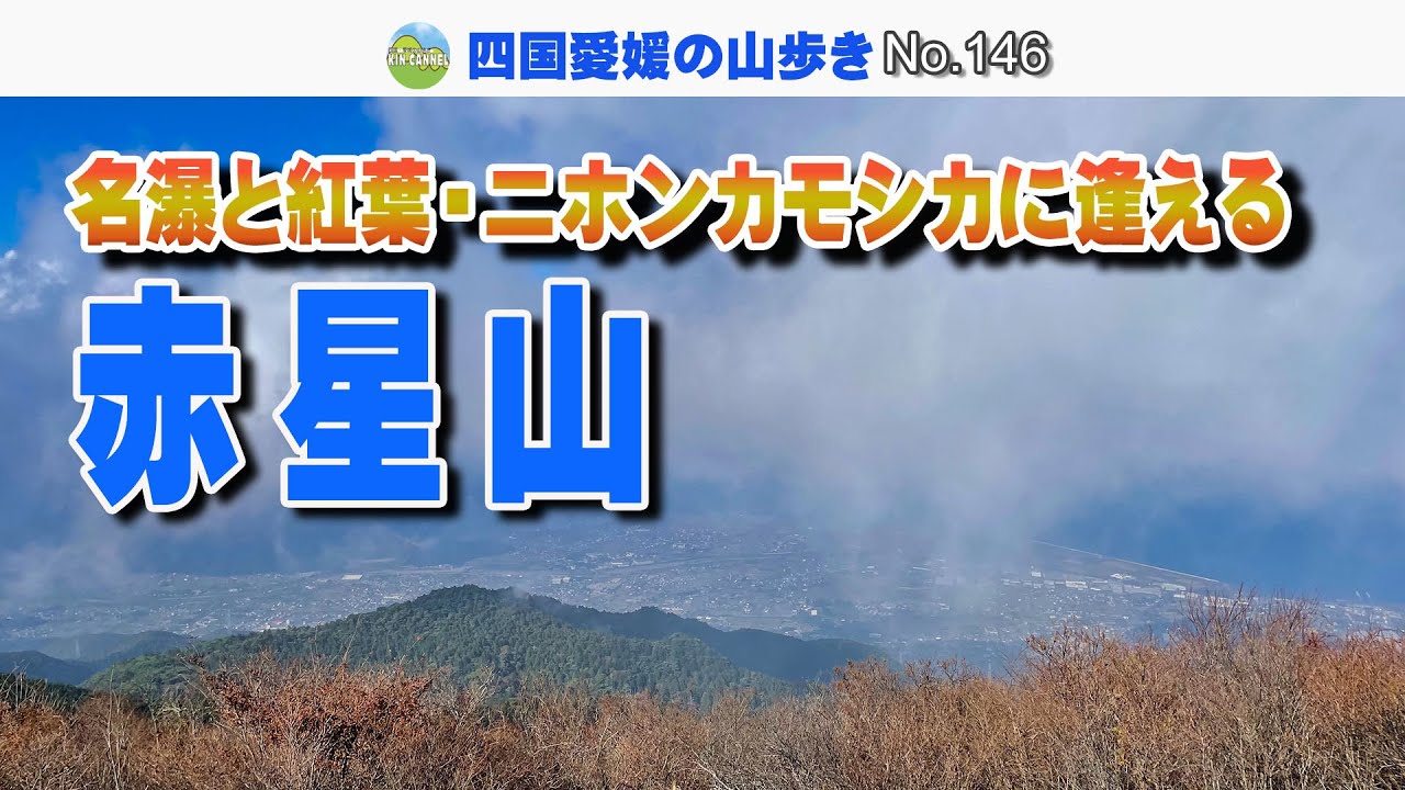名瀑と紅葉・ニホンカモシカに逢える【赤星山】20251115