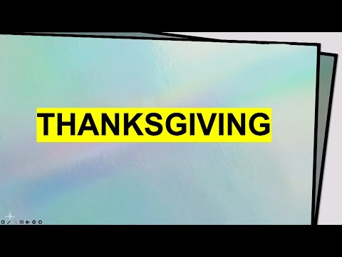 Prayer Meeting: "Thanksgiving," by Elder Jay Thomas