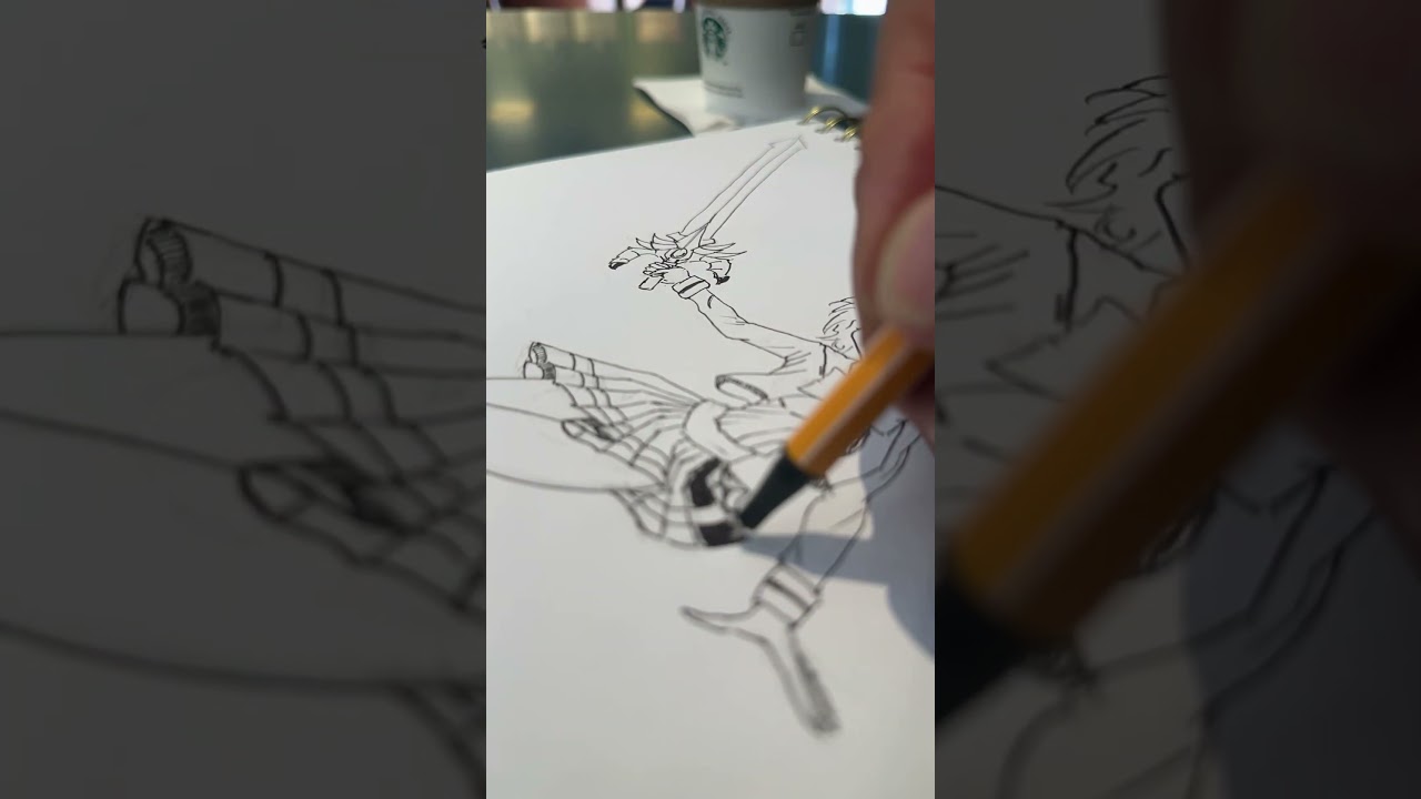 Drawing Hikaru Shidou, Magic Knight Rayearth