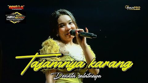 TAJAMNYA KARANG - Om Adella - Voc. Devinta Salatnaya ( live New Recinda 2024 )