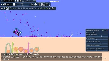 Algodoo Extreme Crash Test