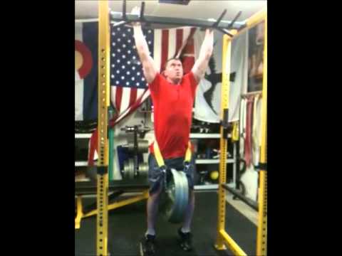 Pullup w/ 140 lbs @170 lbs BW (PR)