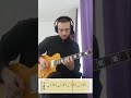 Solfeggietto electric guitar cover + Free Tabs