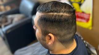 How to do a Comb Over haircut- Barber Tutorial by The big kahuna barbershop and podcast 86 views 2 months ago 5 minutes, 16 seconds