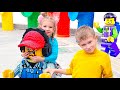 Tim y Essy en Legoland! Dubai Amusement Park Diversión familiar para niños