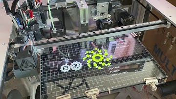 E3D Tool Changer changing tools