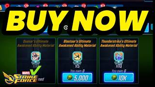 BUY NOW! Huge Store UPGRADES! Make End Game Content EASY! AUG 2026 | MARVEL Strike Force