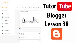Blogger - Lesson 38 - Post Number Settings