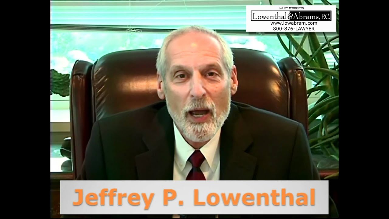 Philadelphia Personal Injury Attorney - Jeff Lowenthal, Esq.