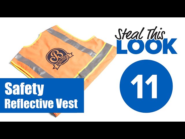  BHJKL Reflective Safety Vest Reflective Vest High