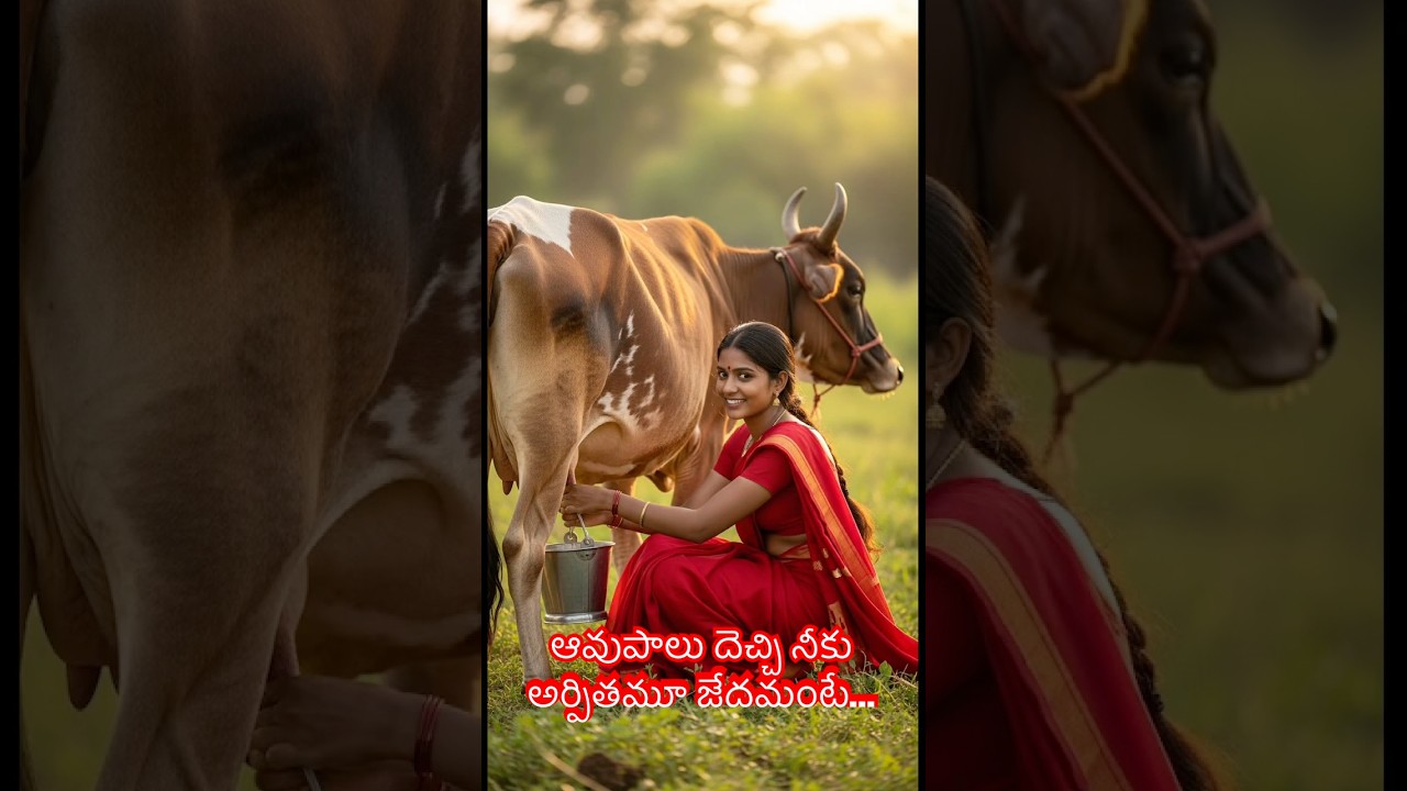 ఆవుపాలు తెచ్చి నీకు