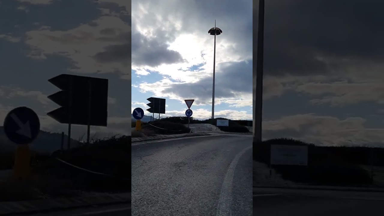 Discesa da Recanati e salita a Potenza Picena 