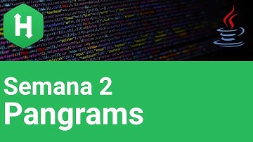 💻 Resolviendo Ejercicios de Java ☕ en HACKERRANK | Pangrams