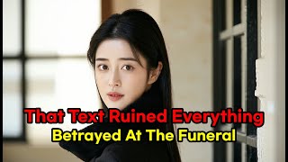 She Got a Funeral Text That Ruined Everything | Moonlight Drama