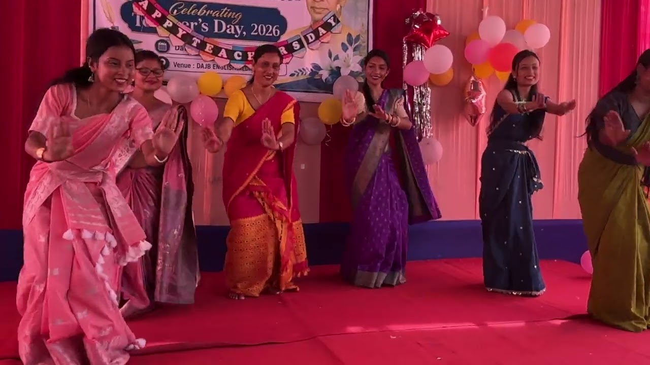 Teachers’ Day celebration with the wonderful female teaching