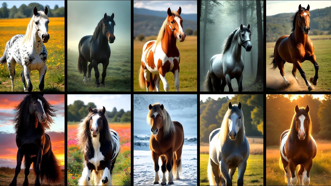 100 Beautiful Horse Names And Their Breeds