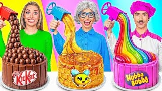Me vs Grandma Cooking Challenge |Edible Battle by Multi DO Challenge