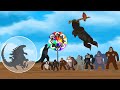 Rescue GODZILLA EARTH From Evolution of KONG 2 | Godzilla &amp; KONG Cartoon Short Film