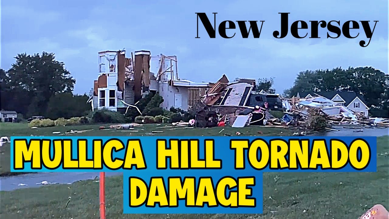 MULLICA HILL TORNADO DAMAGE New Jersey Tornado Damage Mullica Hill